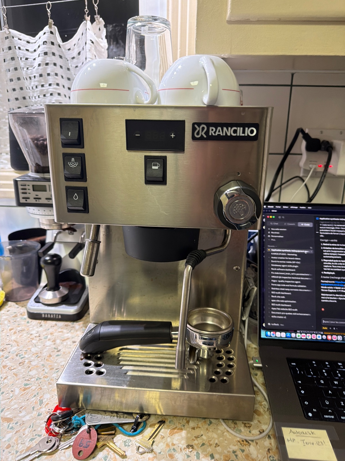 Machine à espresso Rancilio Silvia PID